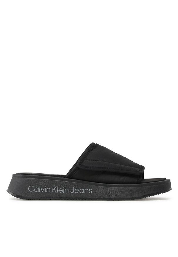 Klapki Calvin Klein Jeans. Kolor: czarny