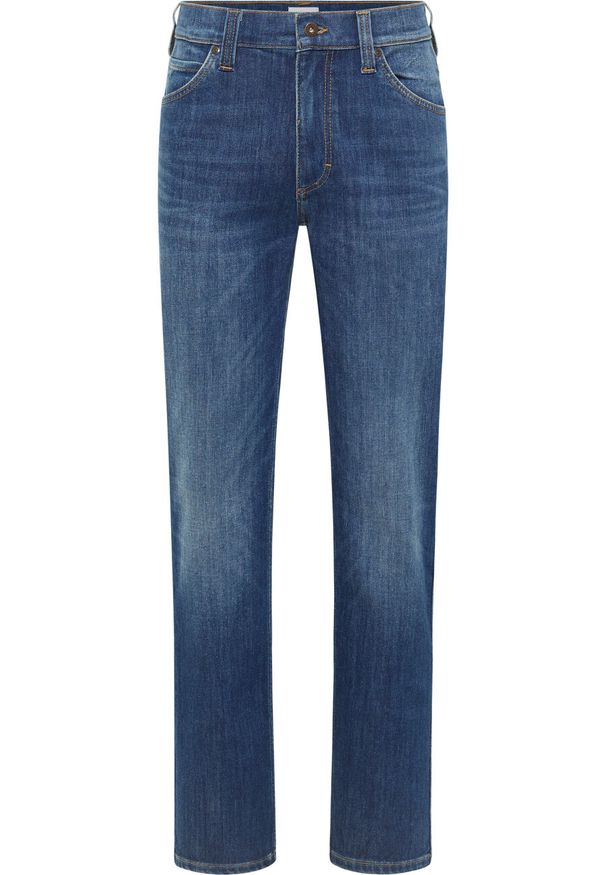 Mustang - Męskie Spodnie Jeansowe MUSTANG Tramper Straight Denim Blue 1015516 5000 882
