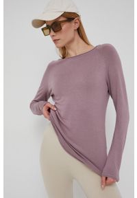 Vero Moda sweter damski kolor różowy lekki. Okazja: na co dzień. Kolor: różowy. Materiał: materiał, wiskoza, dzianina. Długość rękawa: raglanowy rękaw. Styl: casual #4