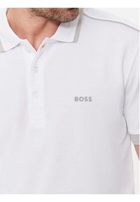 BOSS - Boss Polo Paddy 1 50512995 Biały Regular Fit. Typ kołnierza: polo. Kolor: biały. Materiał: bawełna