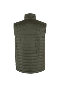 Fjällräven - Kamizelka ocieplana męska Fjallraven Expedition X-Latt Vest. Kolor: zielony. Sport: turystyka piesza