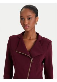 Rinascimento Marynarka CFC0125220003 Bordowy Slim Fit. Kolor: czerwony. Materiał: syntetyk #2