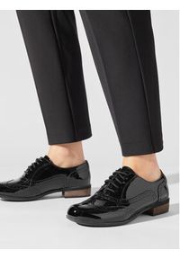 Clarks Oxfordy Hamble Oak 203506494 Czarny. Kolor: czarny. Materiał: skóra, lakier #5
