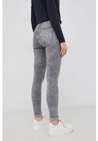 only - Only Jeansy damskie medium waist. Kolor: szary #4