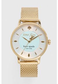 Kate Spade zegarek damski kolor złoty. Kolor: złoty. Materiał: materiał #5