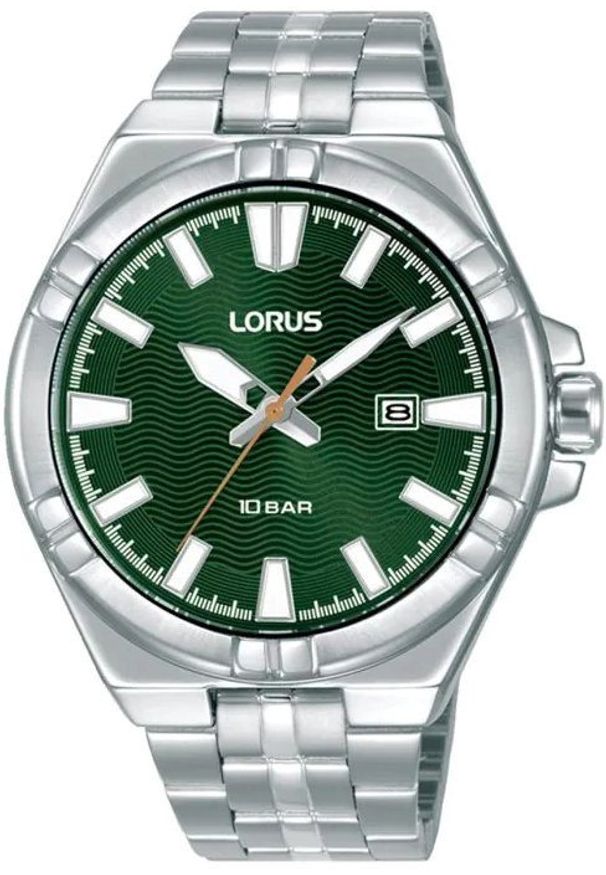 Zegarek Lorus męski RH975RX9 stalowy wodoszczelny .. Kolor: szary