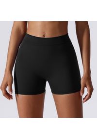 Intica - Szorty sportowe modelujące pośladki elastyczne Mirosava. Kolor: szary. Materiał: materiał. Sport: fitness #2