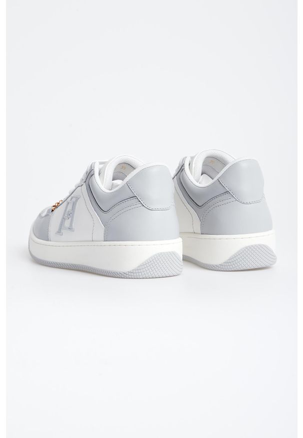 Elisabetta Franchi - Sneakersy damskie skórzane ELISABETTA FRANCHI. Materiał: skóra