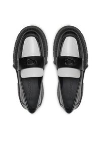 Coach Loafersy Leah CZ382 Czarny. Kolor: czarny. Materiał: skóra