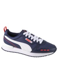 Buty do chodzenia męskie Puma R78 SL. Zapięcie: sznurówki. Kolor: czarny, wielokolorowy, brązowy, niebieski, szary. Materiał: syntetyk, materiał. Szerokość cholewki: normalna. Sport: turystyka piesza #1