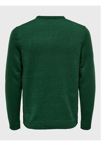 Only & Sons Sweter Xmas 22023350 Zielony Regular Fit. Kolor: zielony. Materiał: syntetyk