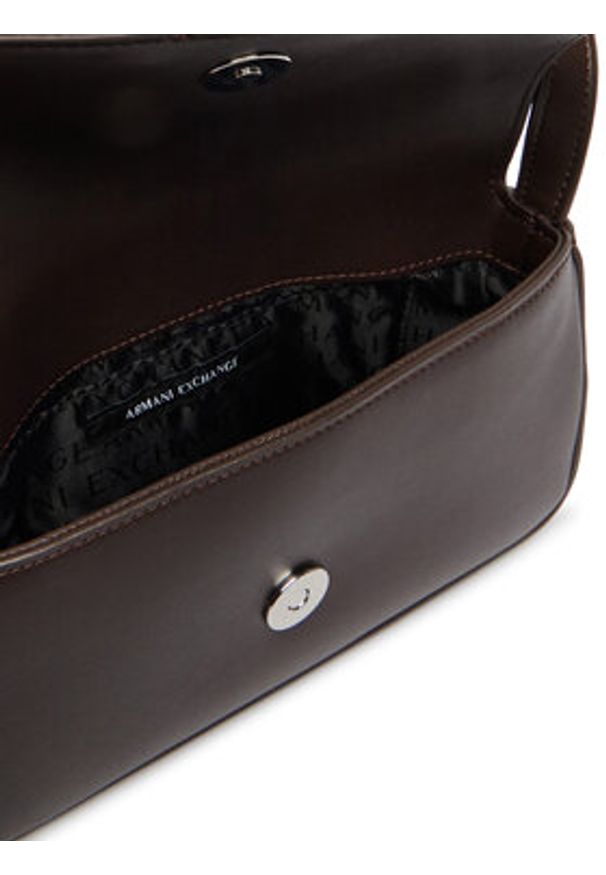 Armani Exchange Torebka XW002567 AF12039 U6018 Brązowy. Kolor: brązowy. Materiał: skórzane