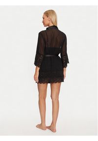 Guess Szlafrok Monica O4BX18 WFFQ0 Czarny. Kolor: czarny. Materiał: syntetyk #2