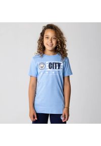 MANCHESTER CITY - Koszulka dziecięca Man City jasnoniebieska - 10 lat. Kolor: niebieski. Sezon: lato. Sport: piłka nożna #1
