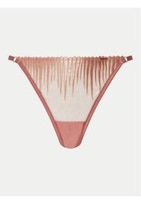 Hunkemöller Stringi 300408 Różowy. Kolor: różowy. Materiał: syntetyk