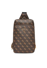 Guess Saszetka MIlano HMMILO P5226 Brązowy. Kolor: brązowy. Materiał: skóra