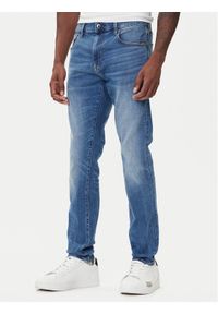 G-Star RAW - G-Star Raw Jeansy Revend 51010-8968-6028 Granatowy Skinny Fit. Kolor: niebieski