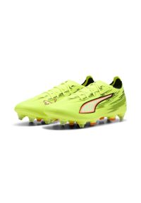 Puma - Buty piłkarskie unisex ULTRA 6 MATCH MxSG PUMA. Kolor: czerwony, żółty, wielokolorowy, czarny. Szerokość cholewki: normalna. Sport: piłka nożna #1