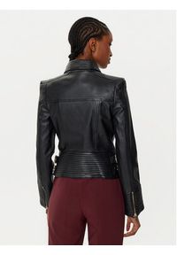 Marciano Guess Kurtka skórzana 5RGL11 7167Z Czarny Regular Fit. Kolor: czarny. Materiał: skóra #4