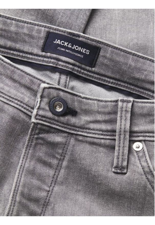 Jack & Jones Jeansy Glenn 12259333 Szary Slim Fit. Kolor: szary
