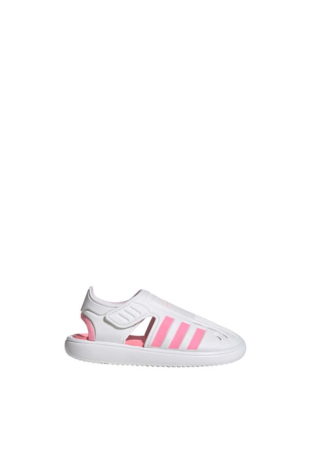 Adidas - Summer Closed Toe Water Sandals. Kolor: różowy, biały, wielokolorowy. Styl: sportowy