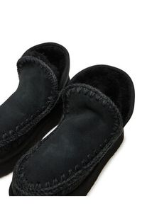 Mou Śniegowce Mini Eskimo Platform Boot FW681000A Czarny. Kolor: czarny. Materiał: skóra. Obcas: na platformie