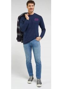 Lee - LEE RELAXED LONGSLEEVE TEE MĘSKA KOSZULKA Z DŁUGIM RĘKAWEM EMPEROR 112341754 LL94015537. Długość rękawa: długi rękaw. Długość: długie #7