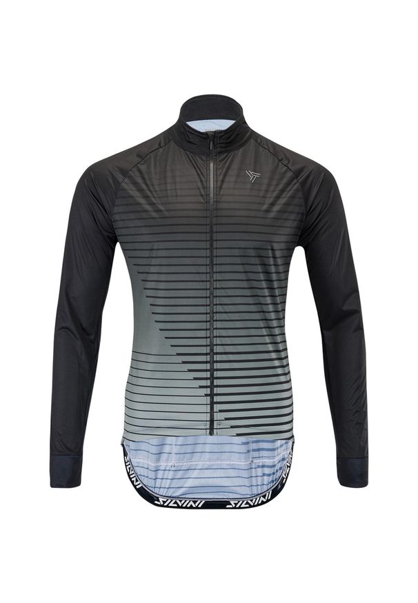 Silvini - Kurtka męska SILVINI men's membrane cycling jacket Parina MJ1610. Kolor: wielokolorowy, czarny, szary. Materiał: materiał