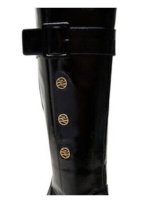 Karl Lagerfeld - KARL LAGERFELD Kozaki KL31475A Czarny. Kolor: czarny. Materiał: skóra #4