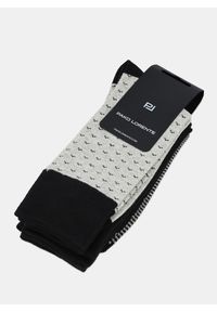 Pako Lorente - PAKO LORENTE - Zestaw skarpet męskich szaro-czarny. Kolor: wielokolorowy, szary, czarny. Materiał: bawełna, poliester, elastan #1