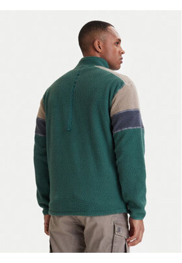 Quiksilver Polar Clean Coast Block EQYPF03065 Zielony Loose Fit. Kolor: zielony. Materiał: syntetyk