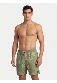 Billabong Szorty kąpielowe EBYJV00159 Zielony Regular Fit. Kolor: zielony. Materiał: syntetyk #2