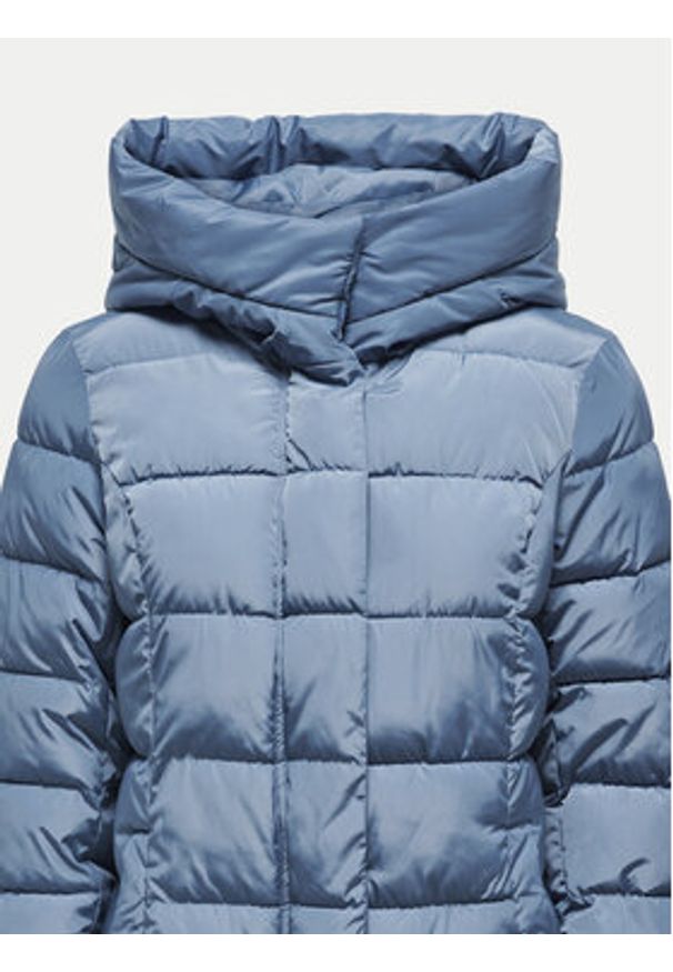 only - ONLY Kurtka zimowa Lina 15304782 Niebieski Regular Fit. Kolor: niebieski. Materiał: syntetyk. Sezon: zima
