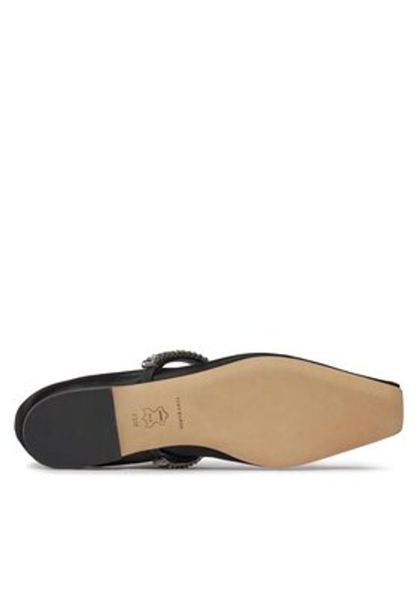 Tory Burch Baleriny 154323 Czarny. Kolor: czarny. Materiał: materiał