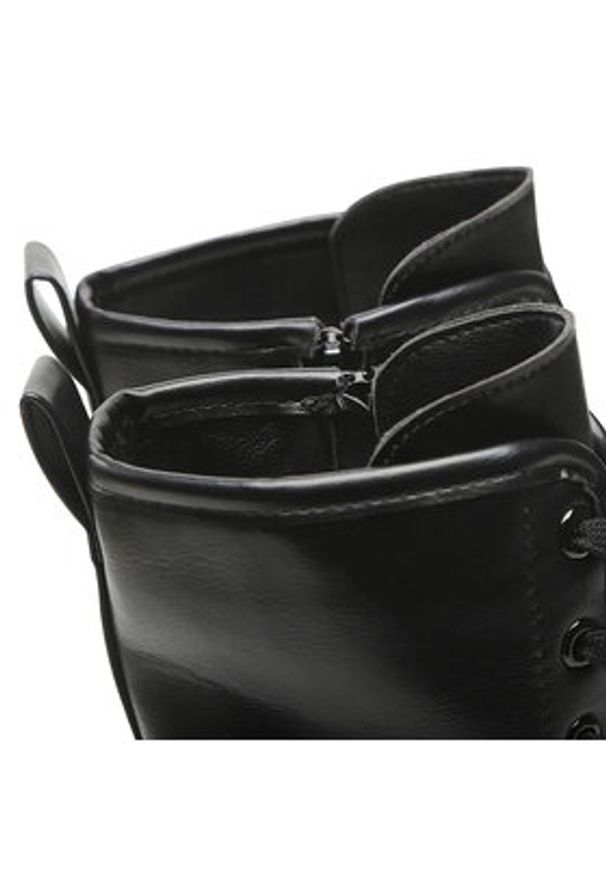 Jenny Fairy Trzewiki WS5891-02 Czarny. Kolor: czarny. Materiał: skóra