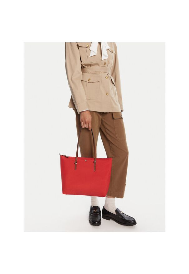 Lauren Ralph Lauren - Torebka LAUREN RALPH LAUREN. Kolor: czerwony
