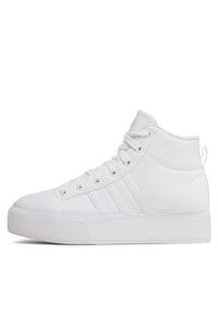 Adidas - adidas Sneakersy Bravada 2.0 Platform Mid IE2316 Biały. Kolor: biały. Materiał: materiał. Obcas: na platformie #3