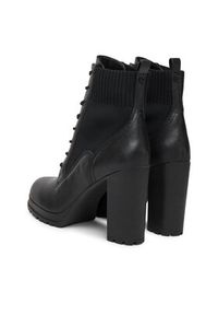 Aldo Botki Rebellious 13875053 Czarny. Kolor: czarny. Materiał: skóra