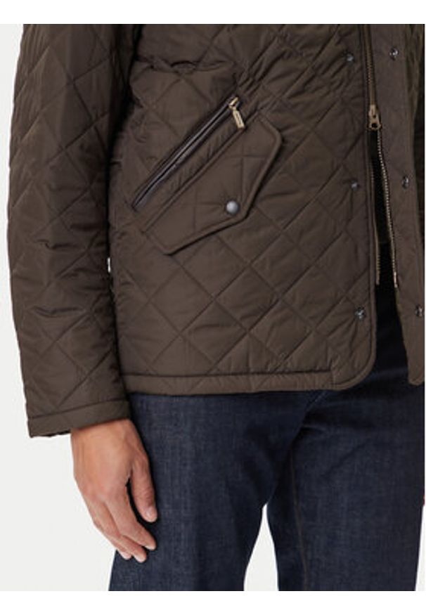 Barbour Kurtka przejściowa Chelsea MQU0006OL51 Zielony Regular Fit. Kolor: zielony. Materiał: syntetyk