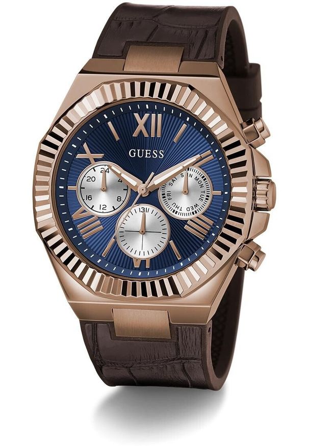Zegarek męski Guess GW0791G4 brązowy. Kolor: brązowy