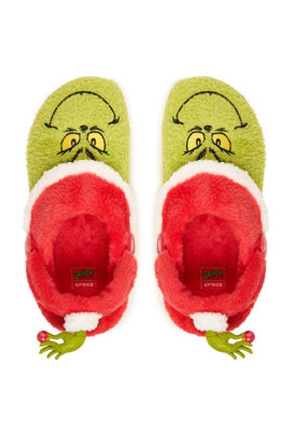 Crocs Klapki Classic Lined Clog 211688 Zielony. Kolor: zielony