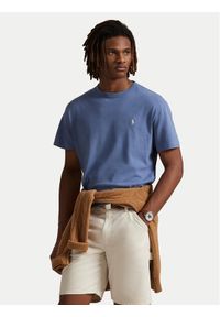 Polo Ralph Lauren T-Shirt 710916698029 Niebieski Regular Fit. Typ kołnierza: polo. Kolor: niebieski. Materiał: bawełna #1