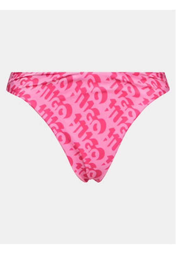 Hugo Dół od bikini Bonnie 50515320 Różowy. Kolor: różowy. Materiał: syntetyk