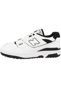 Buty do chodzenia dla dorosłych New Balance 550. Okazja: na co dzień. Kolor: biały. Materiał: tkanina, guma, skóra. Sport: turystyka piesza #1