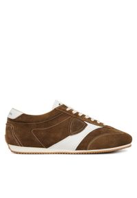 Philippe Model Sneakersy A013638 PNLU D005 Brązowy. Kolor: brązowy. Materiał: zamsz, skóra #1