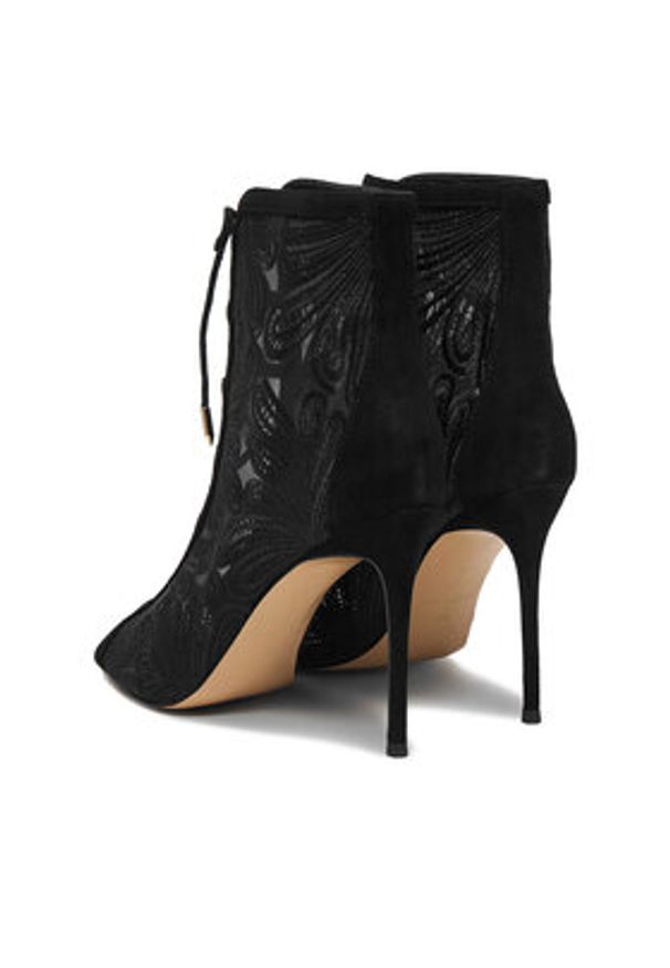 Eva Minge Szpilki EO-SASHA-LT18006-205 Czarny. Kolor: czarny. Materiał: materiał. Obcas: na szpilce