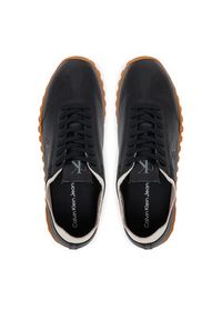 Calvin Klein Jeans Sneakersy Low Profile Runner Mg Lth Mix YW0YW01847 Czarny. Kolor: czarny. Materiał: skóra #3