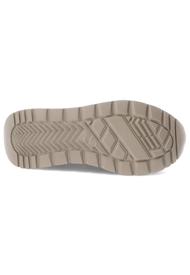 Beżowe Sneakersy Armodo Modne Skórzane Obuwie Damskie. Okazja: na co dzień. Kolor: beżowy. Materiał: skóra. Styl: elegancki, casual