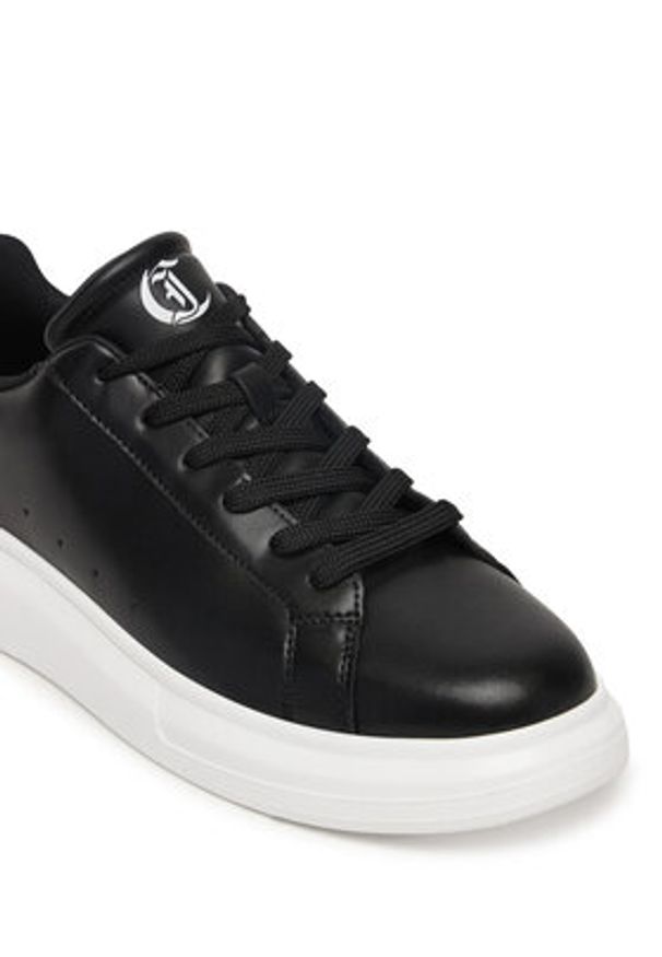 Just Cavalli Sneakersy 80QA3SBD ZPC18 Czarny. Kolor: czarny. Materiał: skóra