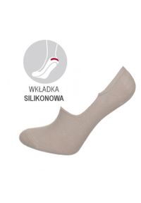 Milena - Beżowe mikrostopki bawełniane damskie (model 786). Kolor: beżowy. Materiał: bawełna